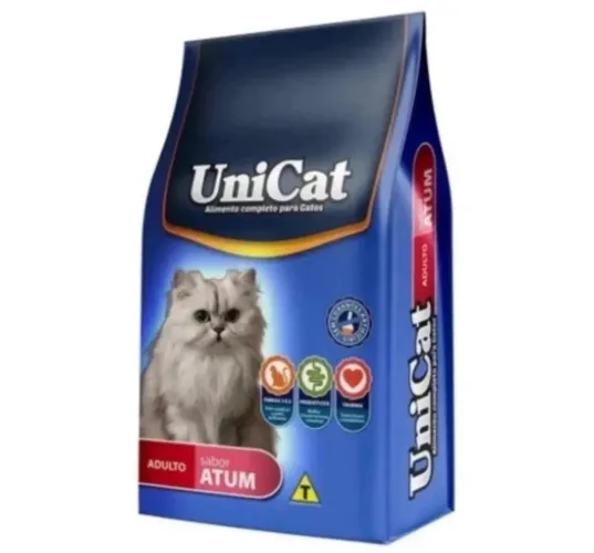 Ração para Gatos Adultos UniCat Atum 10,1 kg - NutriTop