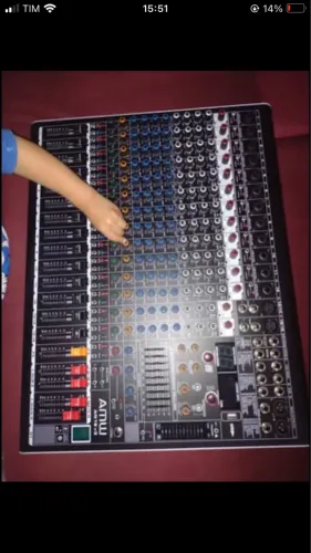 Mesa de som 16 canais v3 ame