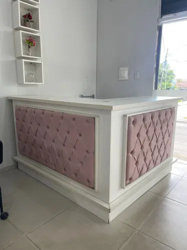 Balcão de recepção
