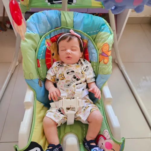 Cadeira de balanço Ficher Price para bebê