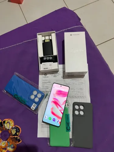 VENDO OU TROCO EDEGE 60 NOVO 512GB 1 ANO DE GARANTIA TROCO EM CELULAR INFERIOR COM VOLTA