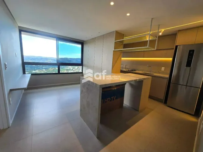 1 quarto mobiliado, prédio com lazer premium