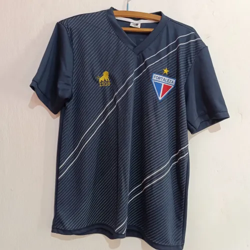 Camisa Fortaleza Esporte Club com Símbolos Bordados M