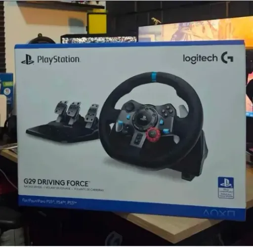 [NOVO] Logitech G29 Driving Force com Force Feedback para PS5, PS4, PS3 e PC