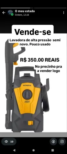 Lavadora de alta pressão Mondial