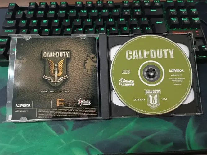 Call of Duty Original PC - Edição Brasileira Rara
