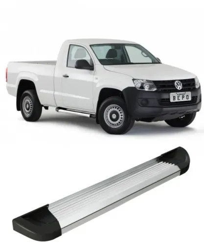 Estribo Amarok / Ranger Cabine Simples Bepo Instalado