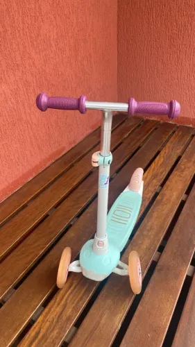 Patinete Infantil Oxelo B1 500 Verde 3 Rodas