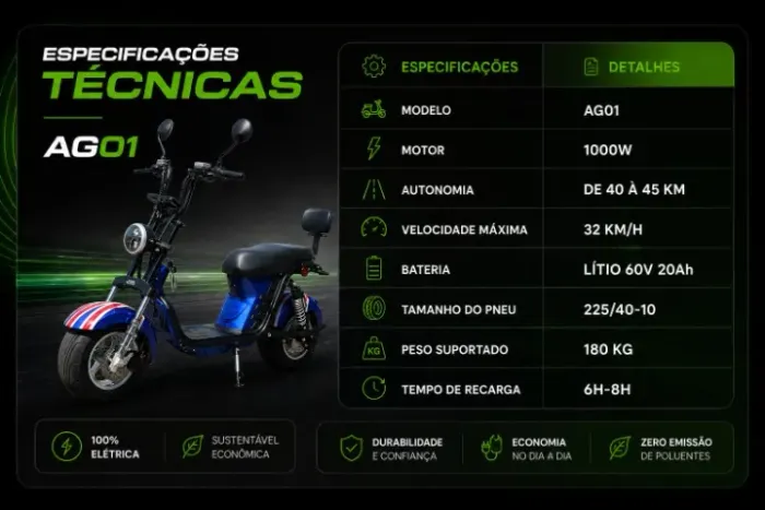 Scooter Angie Motors AG01 1000w