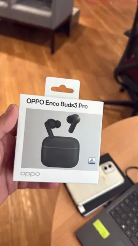 Fone de ouvidos sem fio lacrado Enco Buds3 Pro Preto