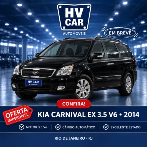 Kia Motors Carnival EX 3.5 V6 24V 276cv Aut. 2014
