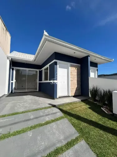 Casa Nova com 2 dormitórios à venda, 48 m² por R$ 390.000 - Forquilhas - São José/SC