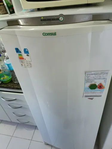 Geladeira, microondas, fogão, máquina de lavar (tudo junto)- Família muda e vende tudo