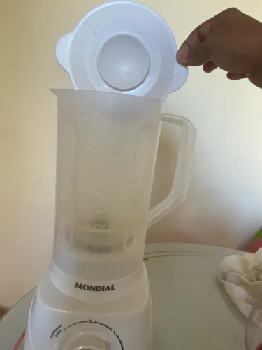 Liquidificador Mondial Branco 1600 ml - 2 Velocidades + Pulsar