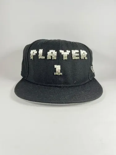 Boné New Era Player Preto 7 1/4 - Original 