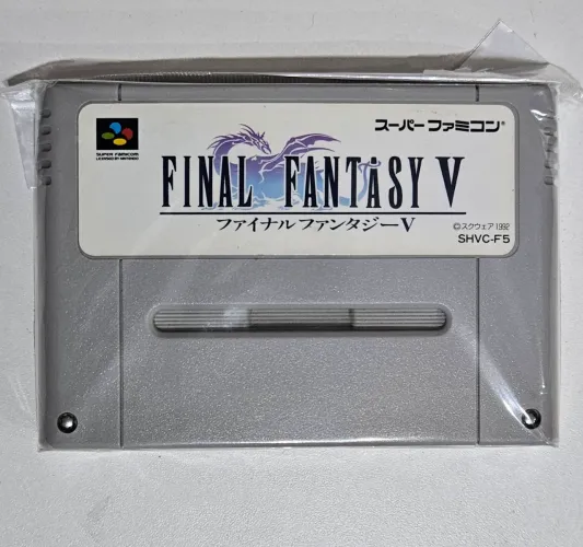 Final fantasy V Super famicom Nintendo original japonês snes
