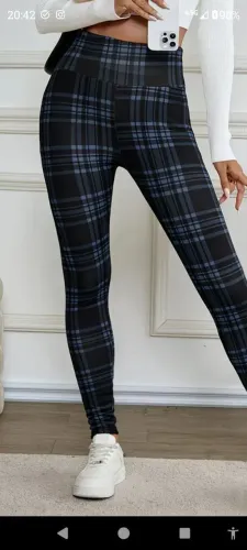 Legging xadrez