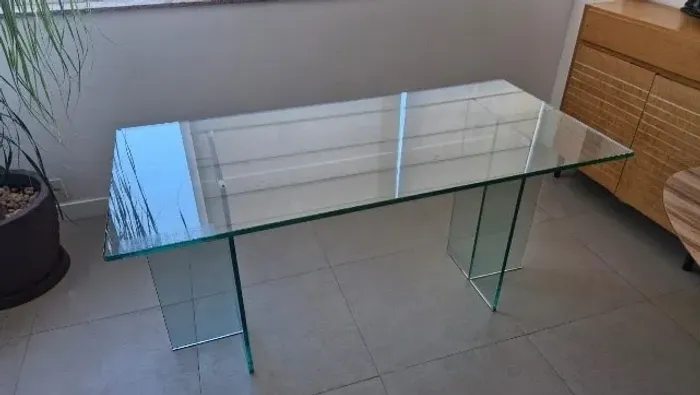 mesa de vidro