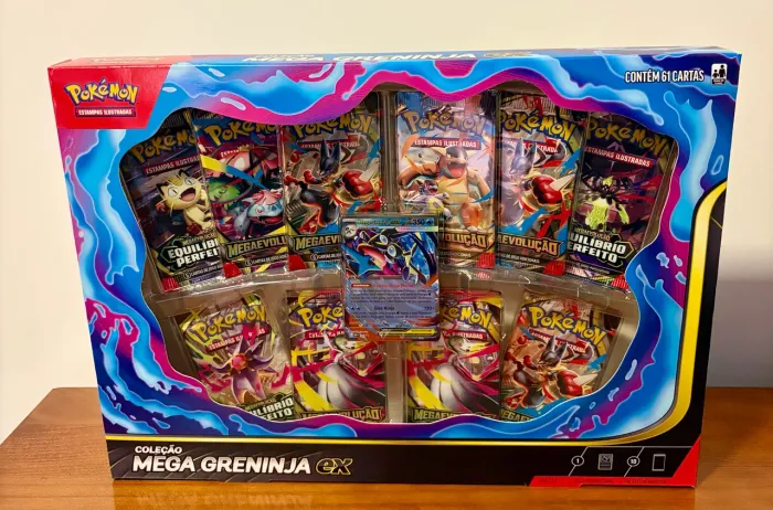 Coleção Pokémon Mega Greninja Ex