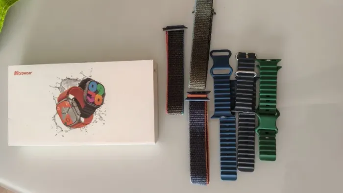 Pulseiras do relógio microwear, modelo whatch ultra