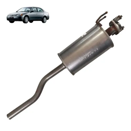 Escapamento Intermediário Honda Civic G7 2001 02 03 04 05 06