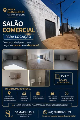 Salão comercial