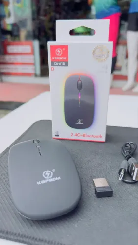 Mouse 2X1 Wirelles 2.4Gbz + Bluetooth 