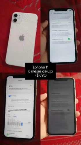ESTOU VENDENDO IPHONE 11 bateria 100% 
