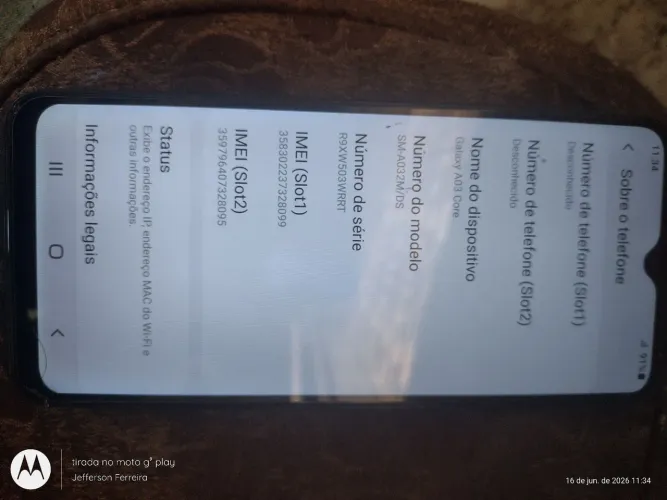 Vendo celular Samsung no preço