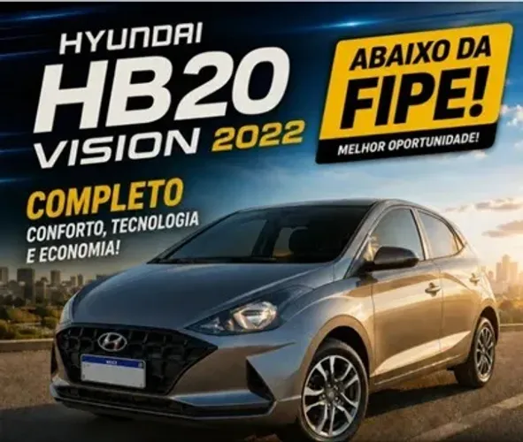 Hyundai HB20 Vision 1.0 Flex 12V MEC 2022