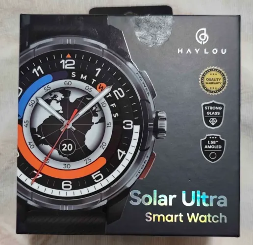 Vendo Smartwatch Hylou Solar ultra zero! 1 semana de uso