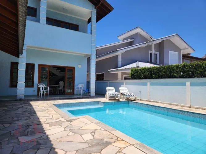 Casa com 4 dormitórios para alugar, 290 m² por R$ 17.300,00/mês - Hanga Roa - Bertioga/SP