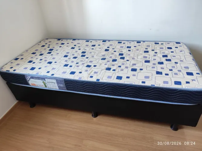 Cama box solteiro Ortobom