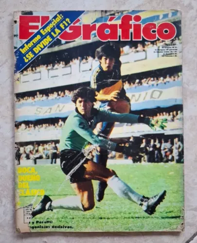 Revista El Gráfico 3187 De 1980 Boca X River Maradona Fillol <br>Fillol (Usado)