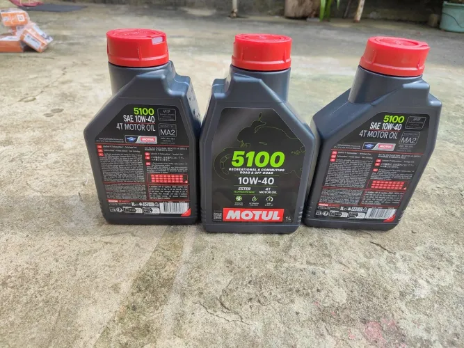 Óleo de motor semi sintético 5100 4t 10w40 1l