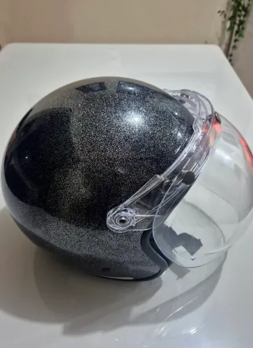 Capacete Aberto old scool custom