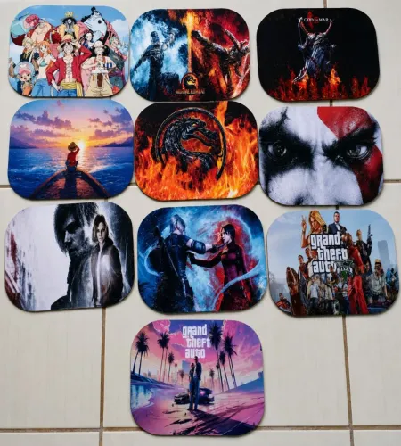 Mousepad Gamer/Geek 25x21cm