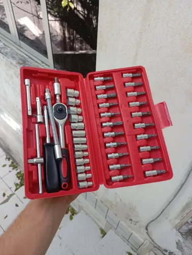 Kit ferramentas 46 peças Novo
