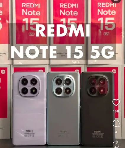 XIAOMI NOTE 15 5G 256GB/8RAM 1.799,00 EM 10X SEM JUROS