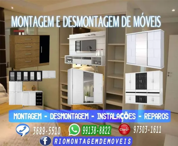 Montador de Móveis Disponível Hj