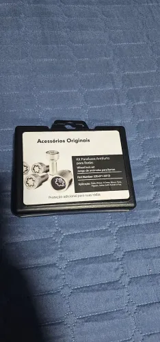 Kit parafuso antifurto vw original polo virtus jetta nivus