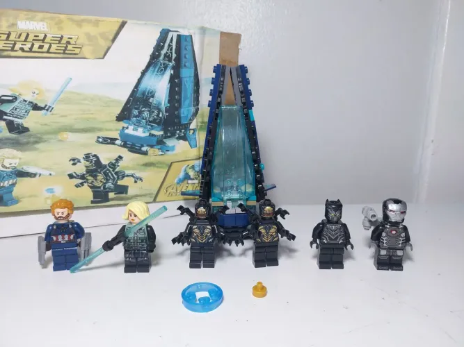 Lego Marvel (Super Escort) 07104 nave de transporte outrider