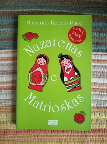 Livro Nazarenas e Matrioskas - Margarida Rebelo Pinto (usado) | raro e importado de Portu