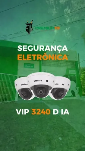 Câmera de segurança eletrônica - VIP 3240 D IA