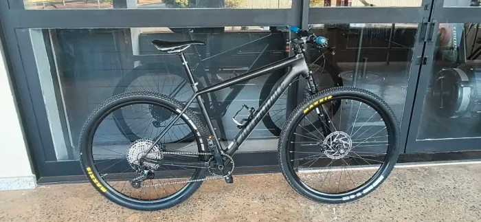 Bike Cannondale Carbon lefty