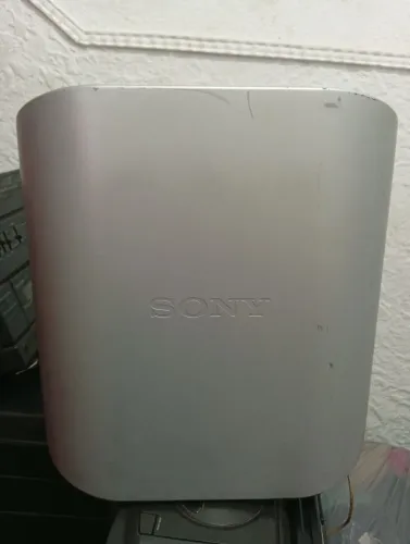Caixa de som sony funcionando
