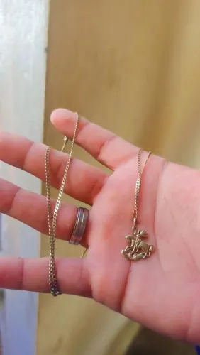 Colar de prata 925 banhado a ouro