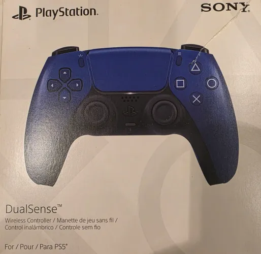 Controle Ps5 Dualsense Sem Fio Cobalt Blue - Original (novo)