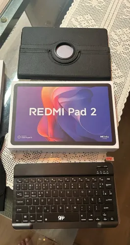 Tablet Xiaomi Redmi Pad 2 8GB/256GB + Teclado Mouse Capa + Nota Fiscal