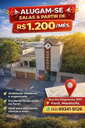 Salas para Alugar para Psicólogos / Médicos / Advogados